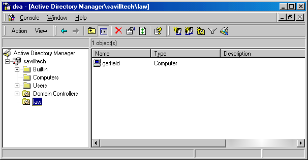 Active Directory computer list