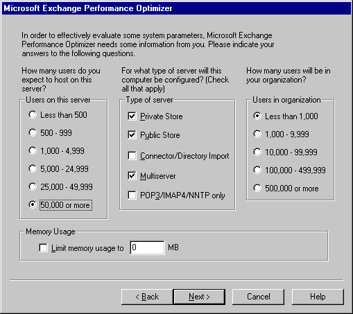 Exchange Optimizer